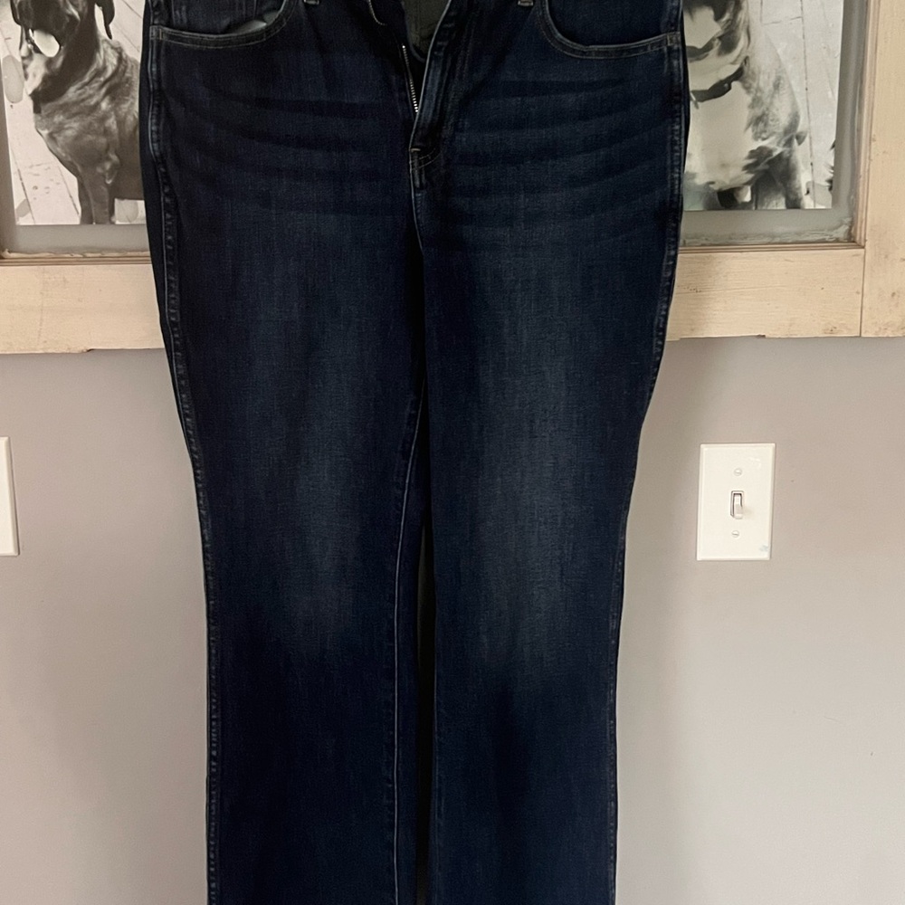 Banana Republic high rise crop boot jeans